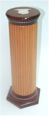 Round Wooden Megilah Case