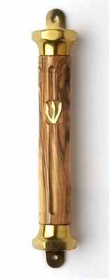 Olivewood and brass