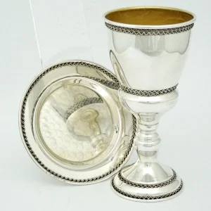 Kiddush Goblet & Coaster