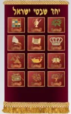 12 Tribes Torah Mantel