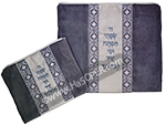 Talis and tefillin bags. Cotton/polyester fabric.