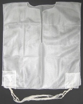 100% Polyester Mesh Talit Katan Adult